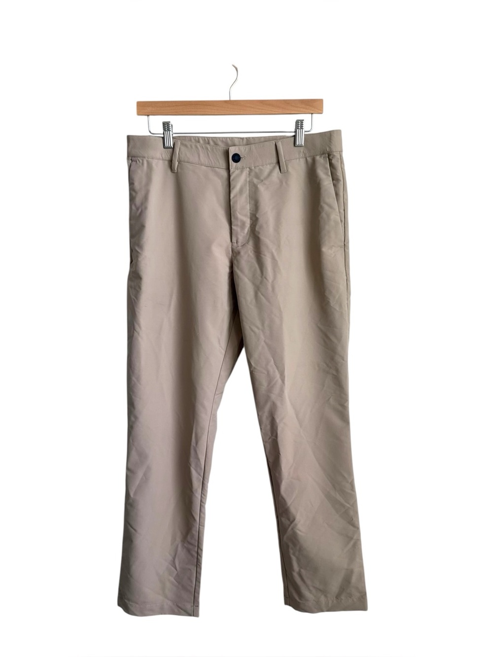 Banana Republic Men’s Performance Pants Beige Khaki 32x29 Stretch Chino